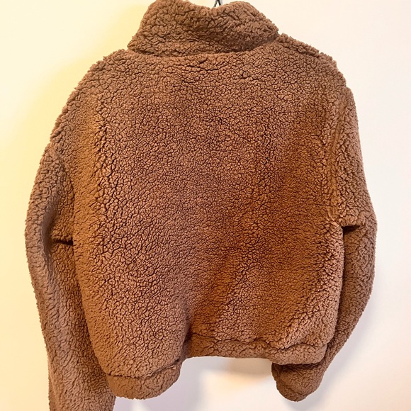 Quarter Zip Sherpa Pull-Over - Picture 2 of 4